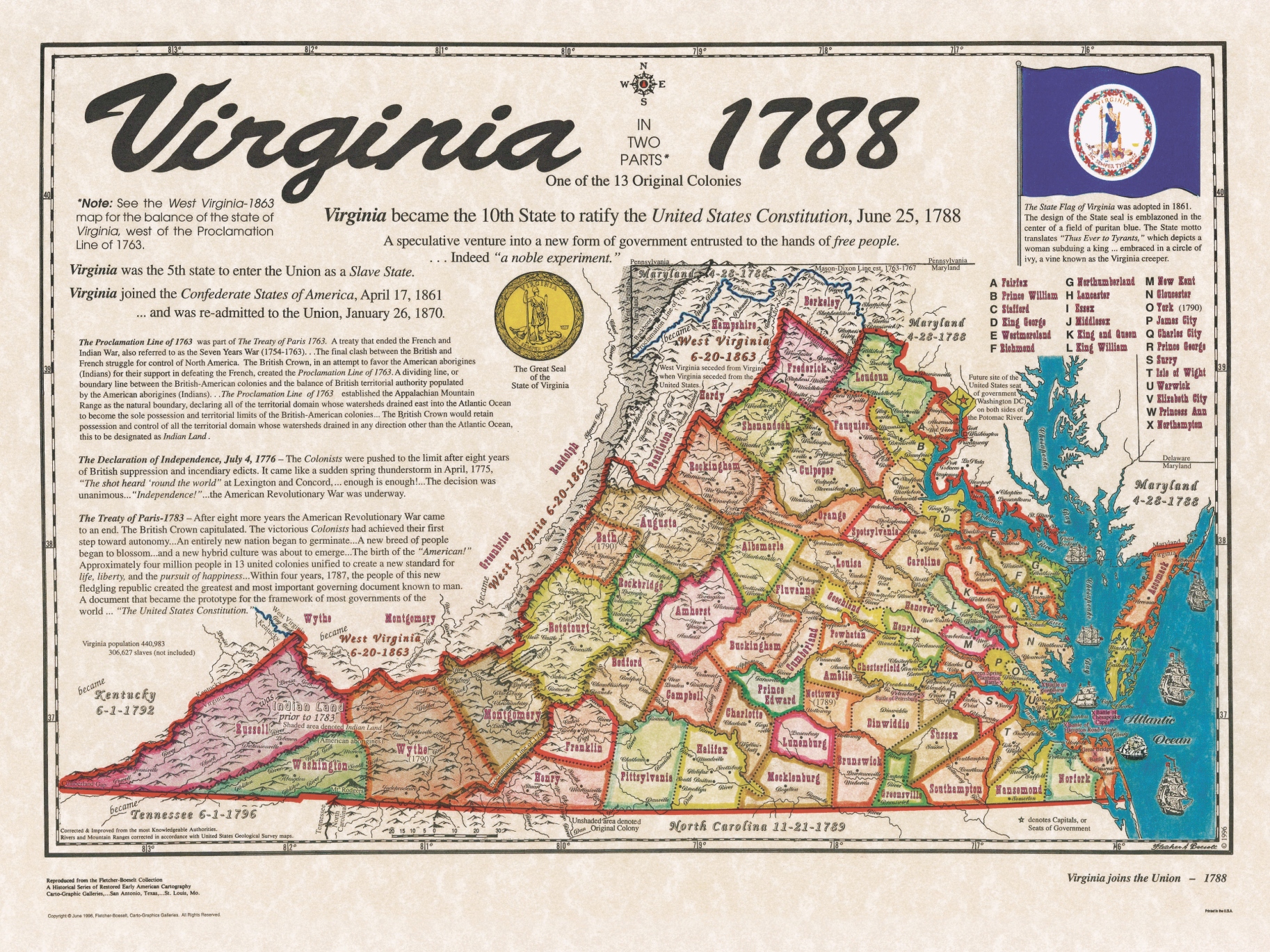 Historical Maps Franklin County VA