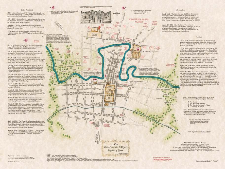 San Antonio de Bejar 1836